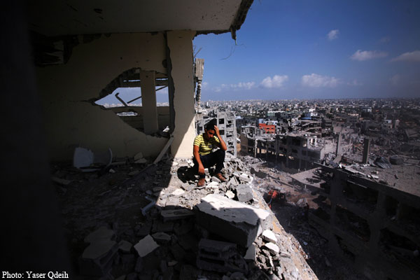 Gaza. 6154 dni niewoli. Plan Zniszczenia Gazy.. zdjęcie z Al Mezan